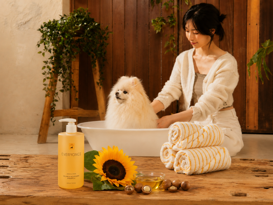 Spa-like bath time with Everyonce Volume & Nourishing Shampoo