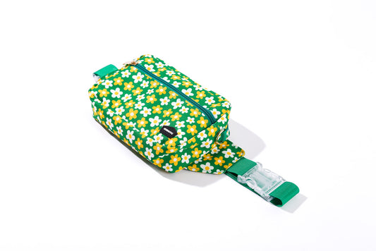 Picnic-pattern walking belt bag